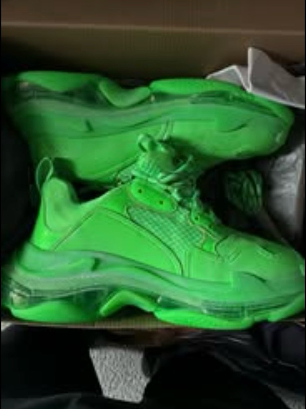 Mens Balenciaga Triple S Shoes Size 12